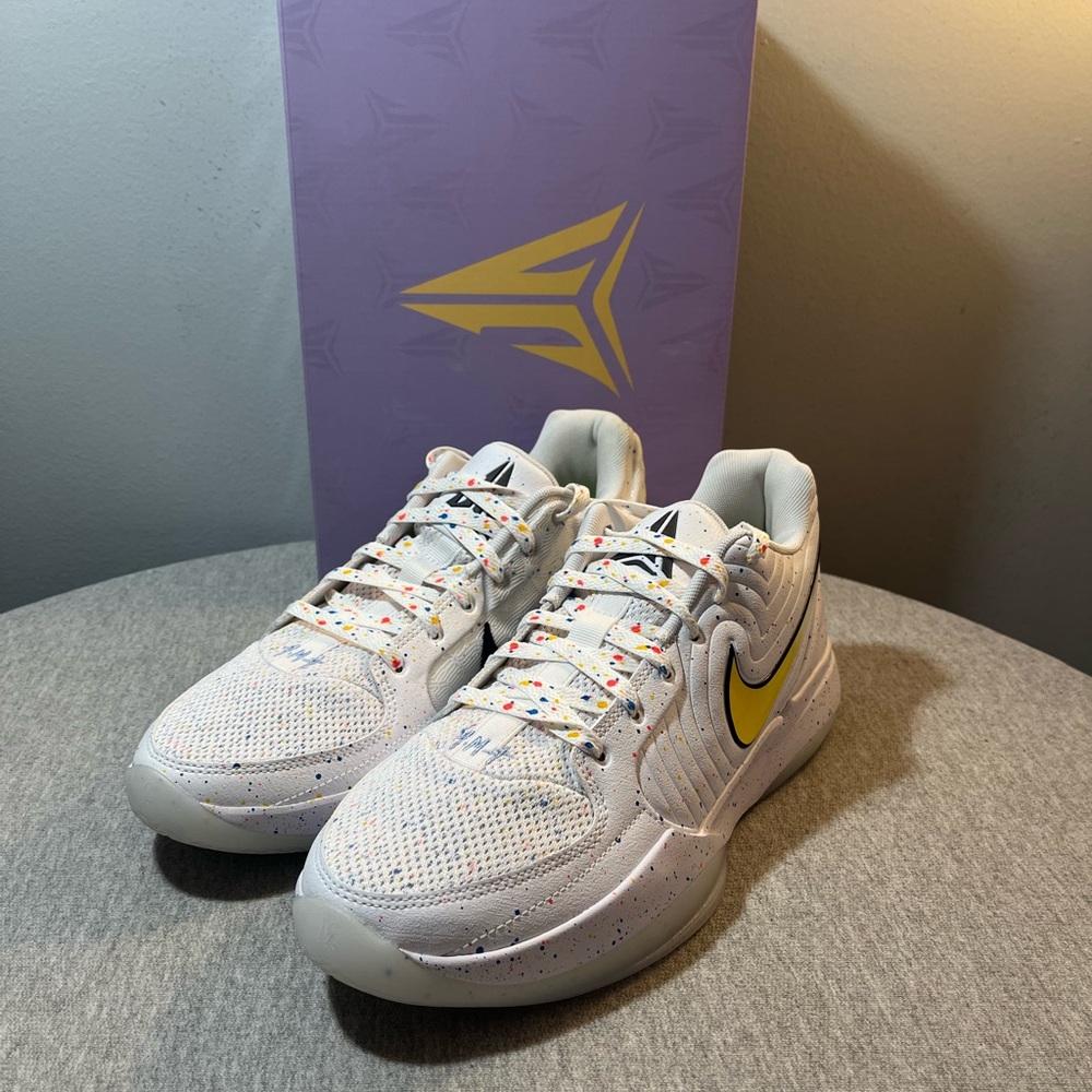 NIKE JA 2 PER White University Blue Basketball Men's Shoe Size 10.5 IF1606-100 - Picture 8 of 10